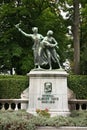 Monument to Albert Thys in Parc du Cinquantenaire Ã¢â¬â Jubelpark. Brussels. Belgium